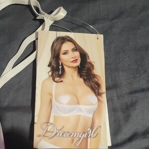 Dreamgirl White Bra Set